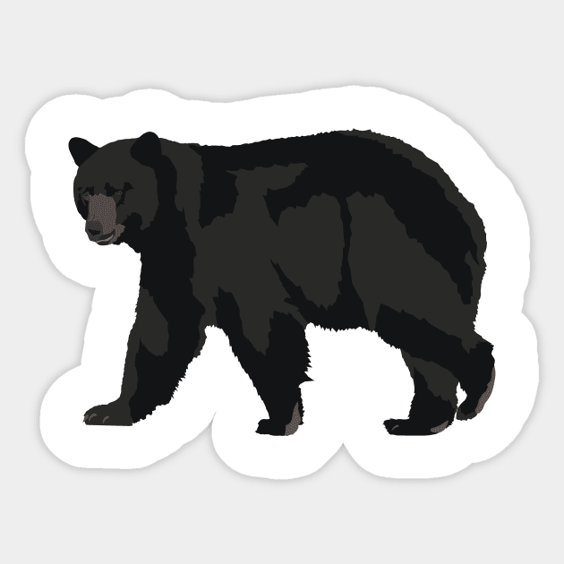 American Black Bear Sticker by NorseTech